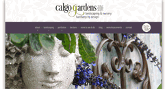Desktop Screenshot of calgogardens.com